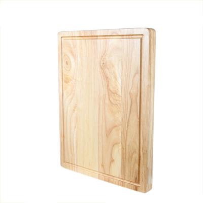 China Sustainable Kitchen Wooden Chopping Block from Yangjiang Cutting Board Manufacturer for sale