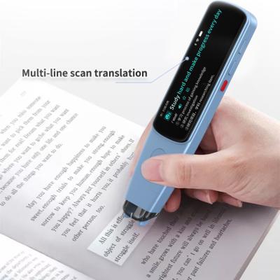 China Educational Toy Best Selling Large Screen Eye Protection Voice Translation Pen Language Translators AI Scanning Pen Suitable For Business Travel for sale