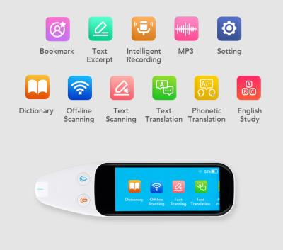 China Wifi Languages ​​Scan AI Scanner Translator Smart Mobile Portable Translator Accurate Pen Translator For Language Students for sale