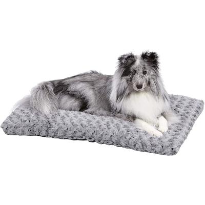 China Travel Pet Products Swirl Patterns Beds & Accessories Calming Pet Bed for sale