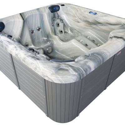 China Modern Modern Design Acrylic Balboa Outdoor Massage Spa Hot Tub for 3 Persons for Hotels for sale