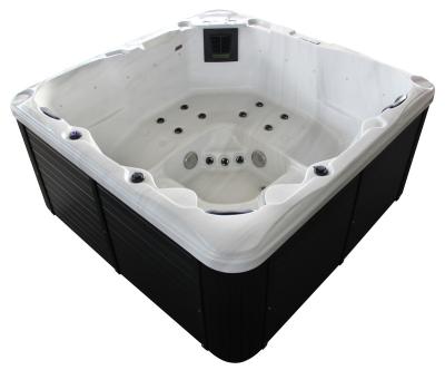 China Modern Aquaspring Luxury Outdoor Hot Tub Spa for 5 People with New Massage Features Modern Design for Hotel Use for sale