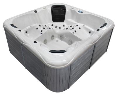 China Modern Modern Design 5-Person Outdoor Hot Tub Good Selling New Release with 5 Seats Spas for Hotels for sale