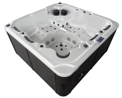 China Modern Modern 2-Person Balboa Hot Tub Spa with Colorful Water Features for Hotels and Spas Ice Bath Hot Tub Bath Tub for sale