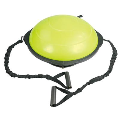 China Yoga Pilates Training Yoga Pilates Exercise Gym Ball Massage Trainer /Balance Yoga Exercise Ball With Half Handle Balance Ball for sale