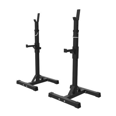 China Wholesale Home Squat Cage Home Adjustable Barbell Rack Power Equipment Gym Use Squat Rack for sale