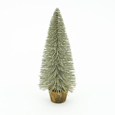 China Winyoung Eco-Friendly Mini Christmas Tree Set with Clear LED Lights, Best DIY Christmas Ornaments Tree for sale