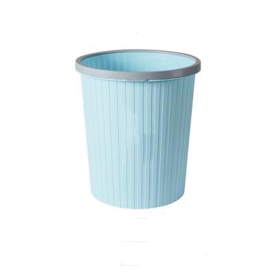 China Without lid factory direct sale household bathroom kitchen 8L plastic trash can without lid for home for sale