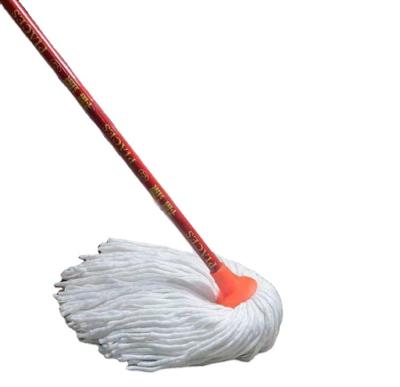 China Widely Used Wholesale Household Absorbent Broom Thickening Twist Cotton Mop For Cleaning Floor for sale