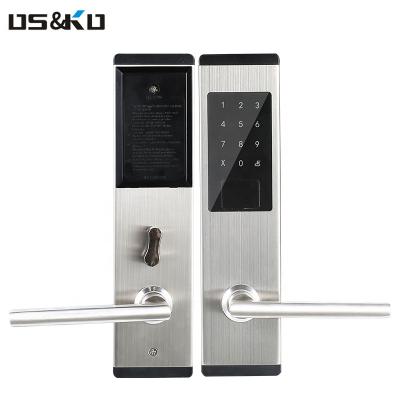 China Hotel/office/school/home/apartment electronic door lock/hotel password door lock security card smart long-term smart lock for sale