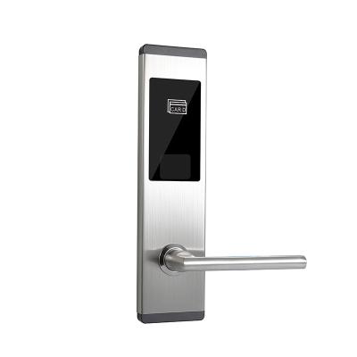 China Hotel/Office/School/Home/Apartment/Electronic Hotel Door Lock Long Term Smart Hotel T57/M1/ID Card with Hotel Lock Software and Management System for sale