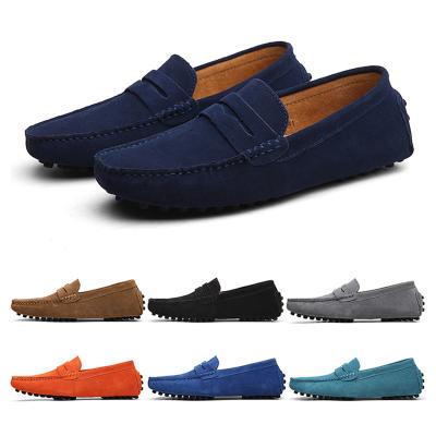 China Loafer Anti-slippery Suede Moccasin Shoes Drive Loafer Mens Shoes Wholesale Made in Italy for sale