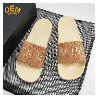 China CUSHIONING New Women's Slipper Print Logo Non-Slip Pvc Slide Sandals Designer 3D Printer Printing PVC Slippers for sale