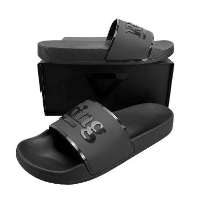 China CUSHIONING Slide Sandals Men Comportble Fashion Unisex Unisex Platform Shoes Slides Chinelo De Pano Personalizado for sale