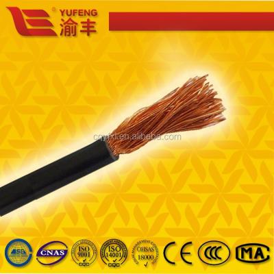 China Good YH 70mm 95mm Overhead Flexible Rubber Welding Cable 35mm for sale