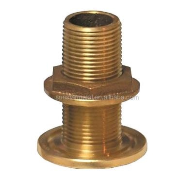 China Stainless Steel /Bronze And Bronze Stainless Steel Boat Yacht Through Hull Fittings With Tubing Thread for sale