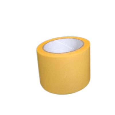 China Waterproof yellow environmental friendly tape with a matte surface for writing for sale