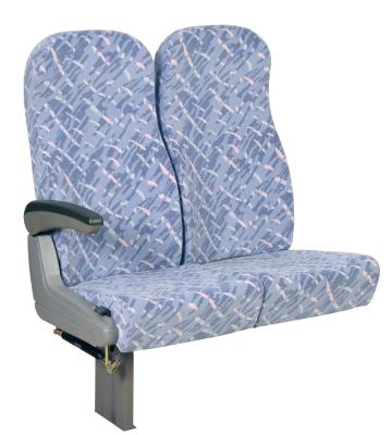 China Fabric bus seat with high quality in fabric materials for sale