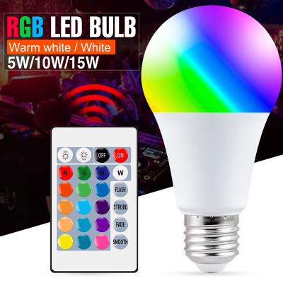 China Alexa Google Home E26 E27 RGB Wifi RGB Indoor Smart Home Smart Phone Wifi Tuya App Remote Control Indoor Smart Led Bulb for sale