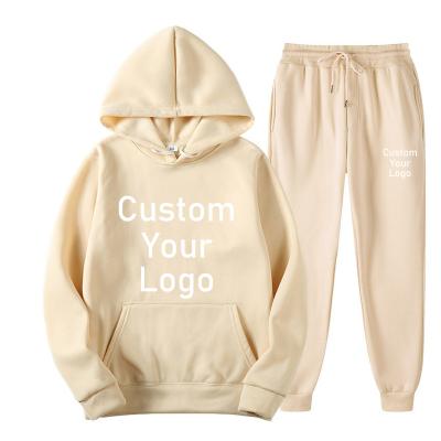 China Anti-wrinkle plain hoodies to print plus size cropped top plus size unisex cover winter men's unisex hoodies and joggers for sale