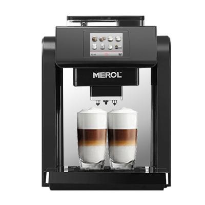 China Cafe Coffee Machine MEROL Hot selling commercial automatic espresso coffee machine for business for sale