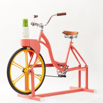 China Universal EXI Retro pedal custom bike Stationary Bicycle with Fruit Juicer Blender for sale