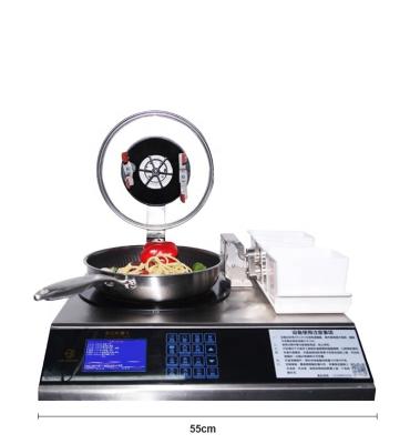 China Stocked EXI 3500W restaurant kitchen style robot cooker / automatic wok for sale