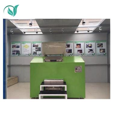 China Hotels 100KG/day Capacity Kitchen Food Waste Composting Machine for sale