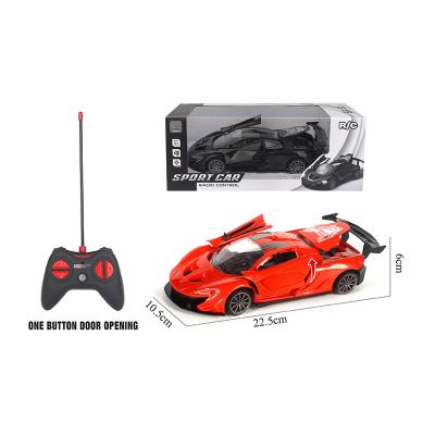 China Follow Me Hot Selling Popular Rc Car Toy Hobby Remote Control Car Toy With Lights And Music Open Door Car Rc for sale