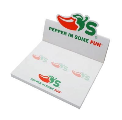 China Pepper Self Adhesive Form Sticky Notes With Softcover for sale