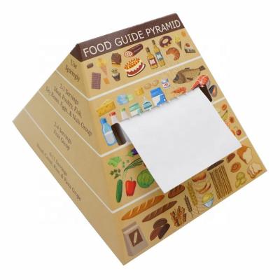 China Self Adhesive Pyramid Shaped Pop Up Sticky Notes for sale