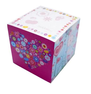 China Self-adhesive Loverly cubes in note for sale