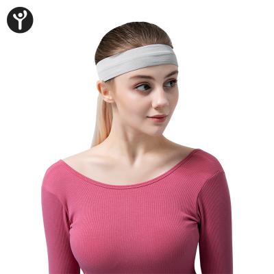 China Wholesale popular sports sporty high quality women girl yoga girl women custom logo hair band headband for sale