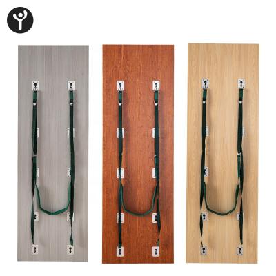 China Polyester Cloth Extension Belt Iyengar Fitness Yoga Physiotherapy Wall Rehabilitation Private Teaching Rope for sale