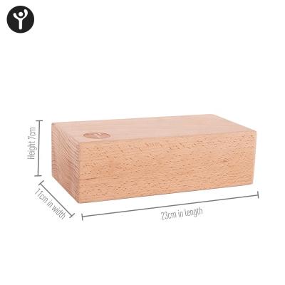 China Yoga Exercises 2022 Natural Cork Yoga Brick Thickened High Density Adult Yoga Studio Dedicated Professional Yoga Brick for sale