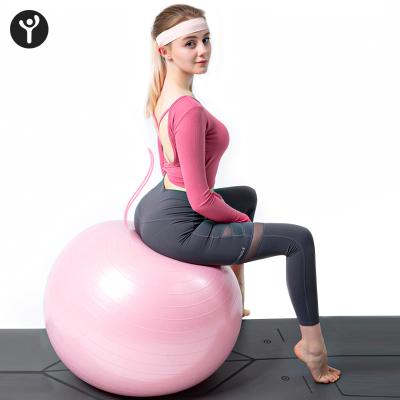 China Eco-Friendly Motion Exercise Equipment Gym Exercise Balance PVC Yoga Ball For Office & Home & Gym for sale