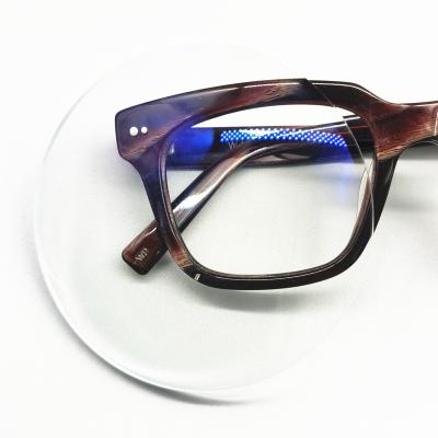 China Single Vision / China Optical Head Glass Bifocal / Multifocal / Photochromic High Quality Natural Colored Blue Light Glasses Of Wrap 1.56 Anti for sale