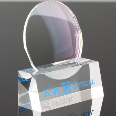 China Single American Polycarbonate Hmc Lenses 1.59 Quality Standard Trial Ball Drop Vision Ophthalmic Lenses for sale