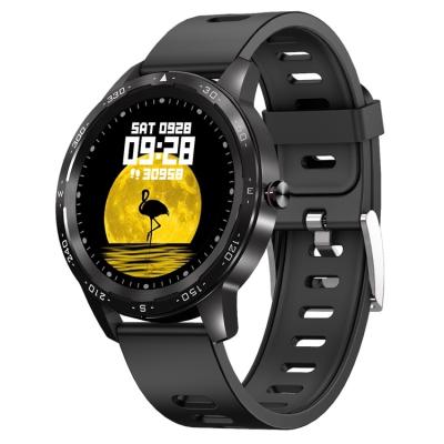 China Touch Screen Made in China Round Smart Watch Heart Rate Fitness Sports Health Monitoring Watch for sale