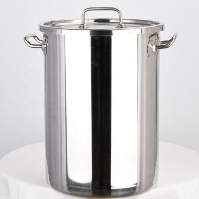 China Large Sustainable Professional Stock Steamer Stainless Steel Cooking Pot for sale