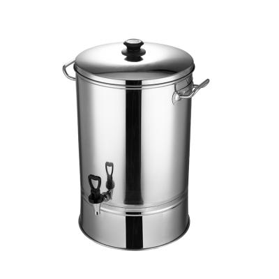 China High Quality Large Capacity Stainless Steel Water Canteen Bucket With Faucet for sale