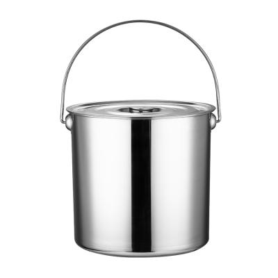 China High Quality Large Capacity Portable Stainless Steel Water Drum With Lid for sale