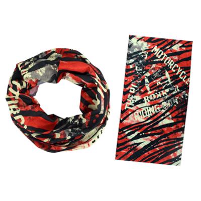 China Custom Sun Protection Screen Printed Scarf For Sports Tube Outdoor Hiking Seamless Cycling Bandana for sale