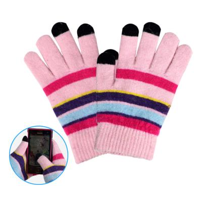 China Touch Mobile Phone Screen Winter Stretch Touch Gloves for sale