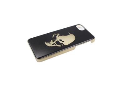 Κίνα Bling μαύρο Iphone 8 τηλεφωνική περίπτωση PC πίσω κάλυψη με το UV κρανίο εκτύπωσης προς πώληση