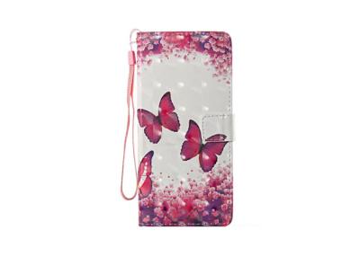 Chine Cas de secousse du Samsung Note 8 de rose de couples de papillon imperméable avec la boucle à vendre