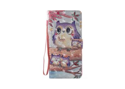 China Purple Owls Pink Samsung Galaxy Note 8 Case Tpu Material Comfortable Touching for sale