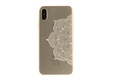 China Diamond Design Custom Made Phone Cases With Painted Shell SGS for sale