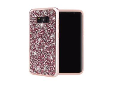 China PC+TPU S9 plus Samsung Galaxy Phone Cases With Crystal Decoration Awesome Protective for sale