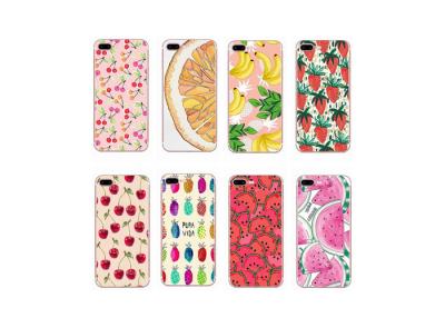 China Summer Fruit TPU Durable Cell Phone Back Cover For Iphone 6 6S 7 7Plus 8 8Plus X for sale